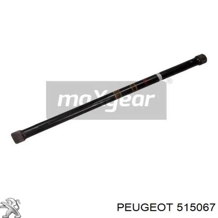 Barra de torção traseira direita para Peugeot Partner (5F)