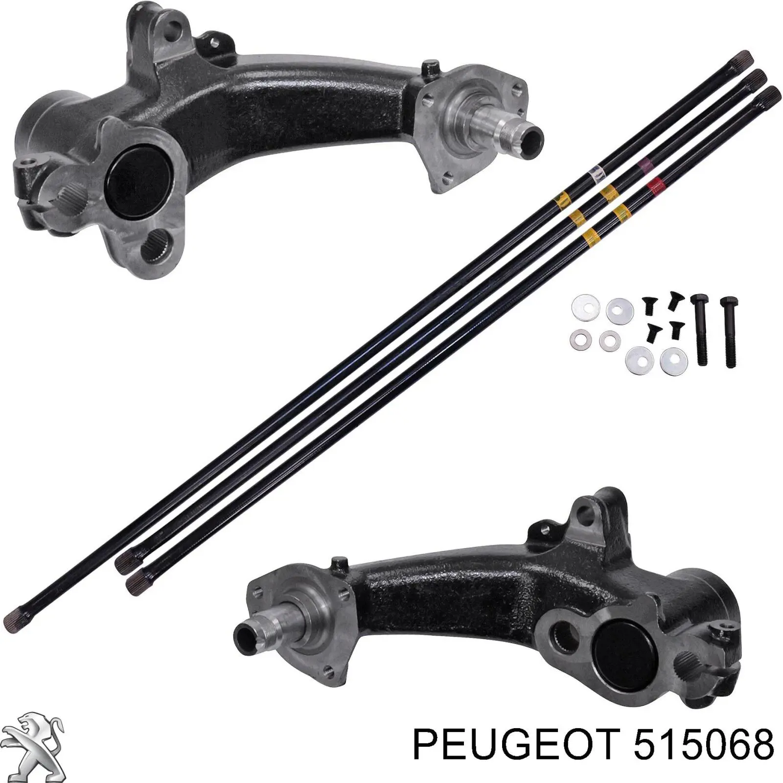 Торсион задний правый 515068 Peugeot/Citroen
