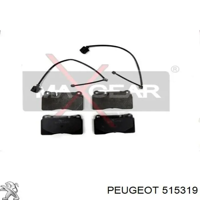 Болт (гайка) крепежа Peugeot/Citroen 515319 цена, от 2.07 USD