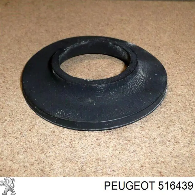 Caja de muelle, Eje trasero 516439 Peugeot/Citroen