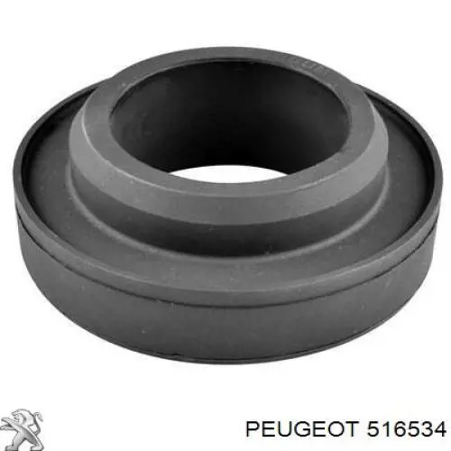 516534 Peugeot/Citroen проставка (резиновое кольцо пружины задней верхняя)