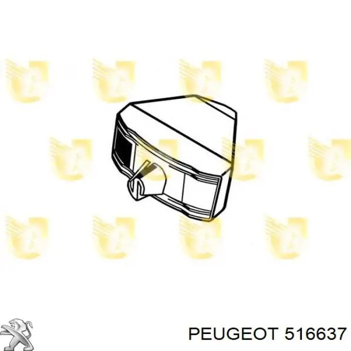 516644 Peugeot/Citroen Отбойник заднего нижнего рычага