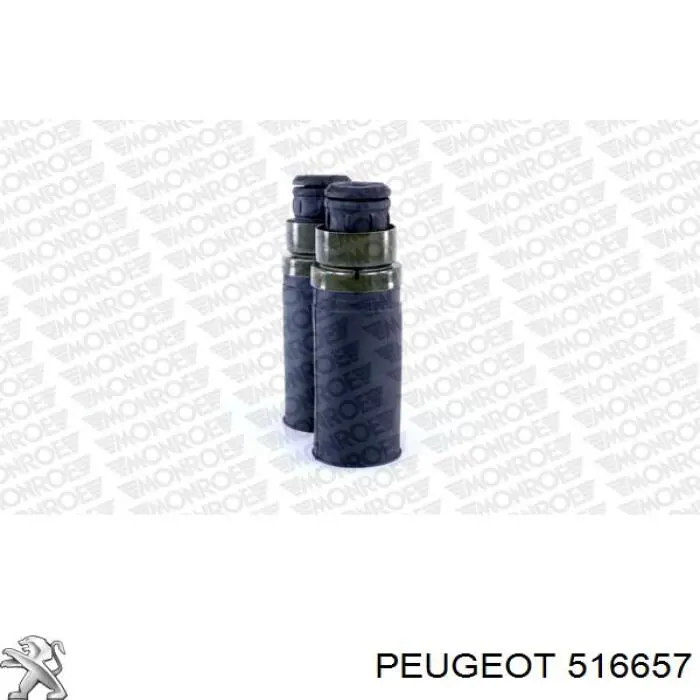 516657 Peugeot/Citroen буфер (отбойник амортизатора заднего + пыльник)