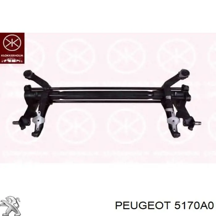 5170A0 Peugeot/Citroen стабилизатор задний