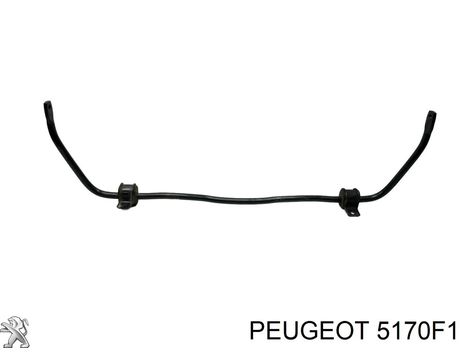 Купить 5170F1 Peugeot/Citroen Тяга поперечная реактивная задней подвески
