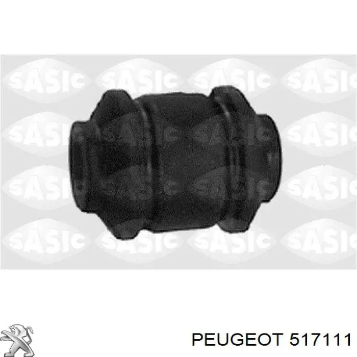Silentblock de amortiguador trasero 517111 Peugeot/Citroen