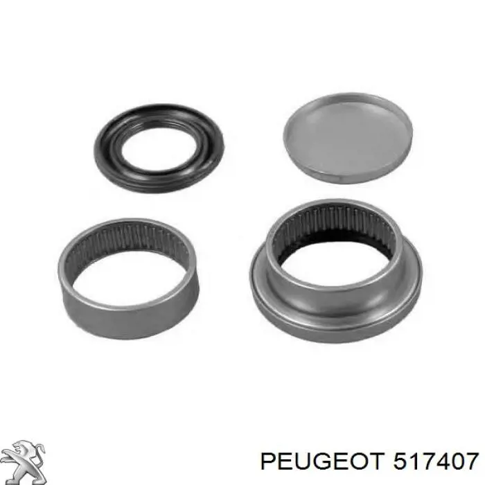 Сайлентблок подрамника задний Peugeot/Citroen 517405