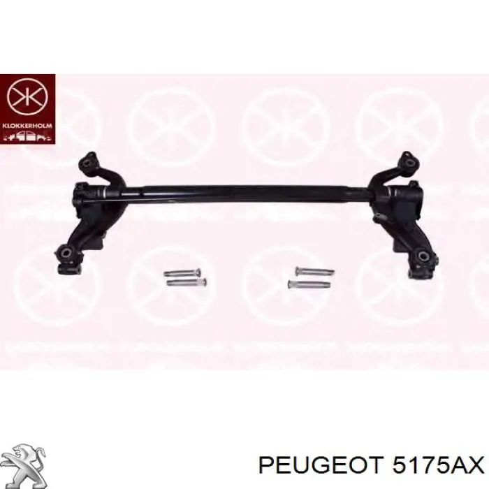 Рычаг (тяга) задней подвески продольный нижний правый Peugeot/Citroen 5175AX цена, от 56.34 USD