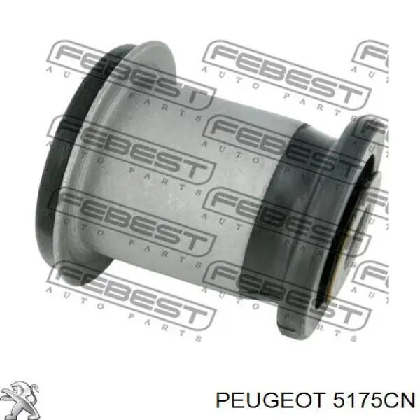 5175CN Peugeot/Citroen braço oscilante superior esquerdo de suspensão traseira