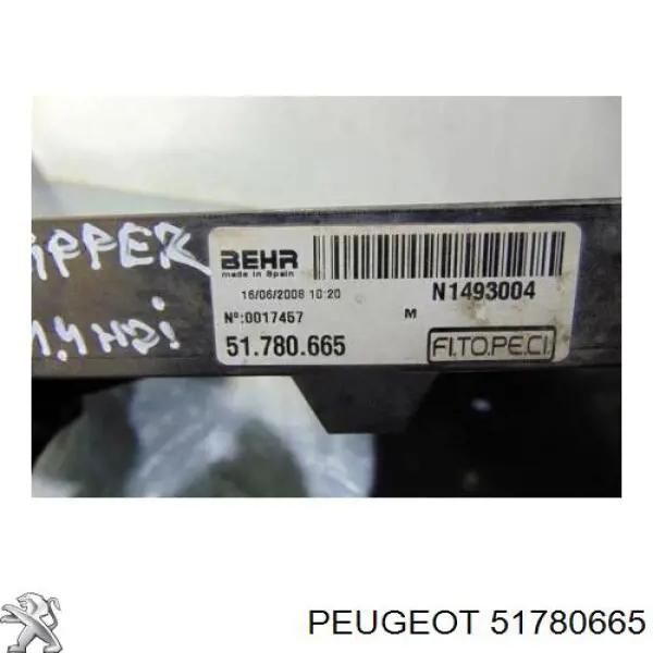 Купить 51780665 Peugeot/Citroen 