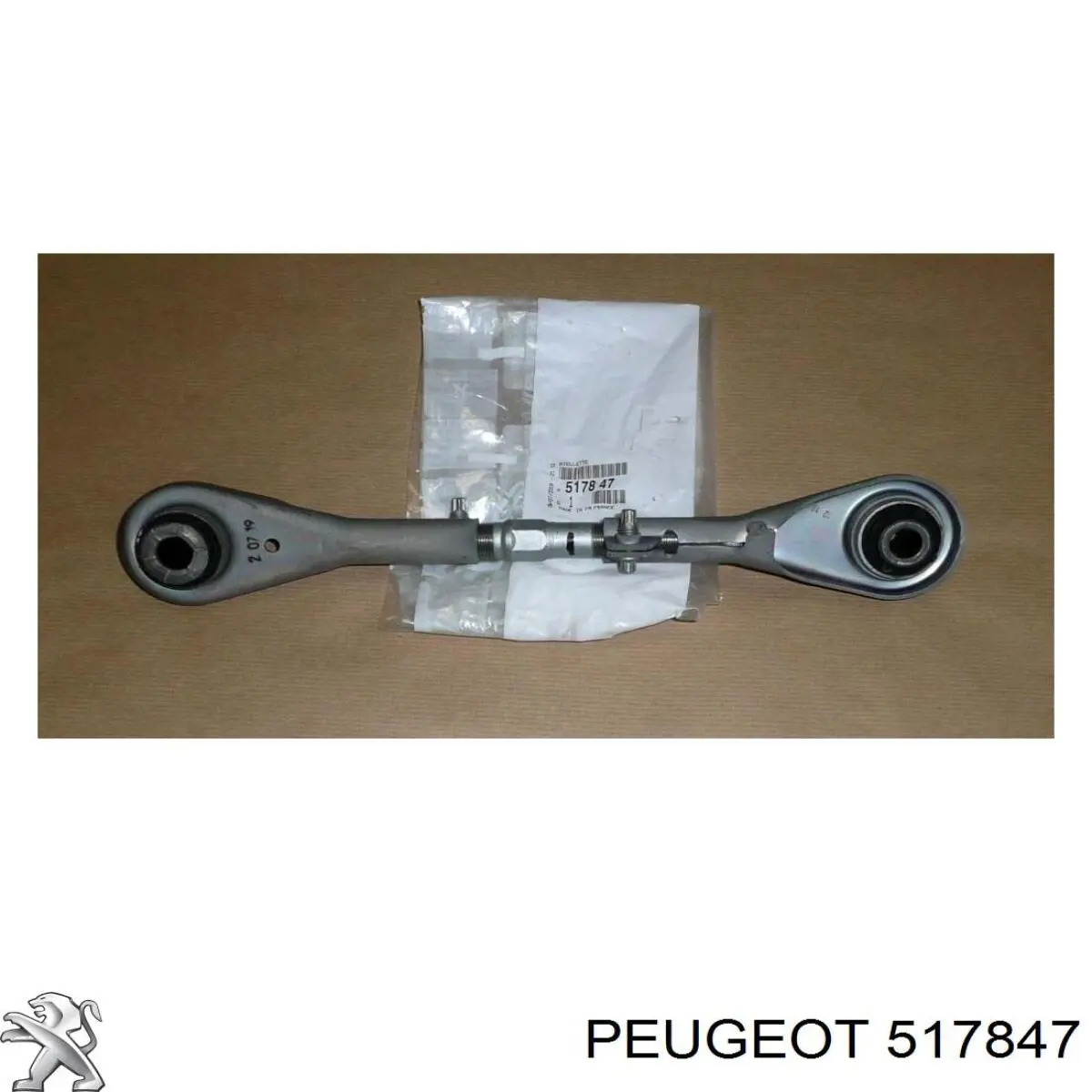 517847 PEUGEOT Barra transversal de suspensión trasera original y equivalente