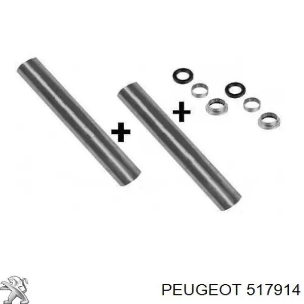 Купить 517914 Peugeot/Citroen Игольчатый подшипник задней балки