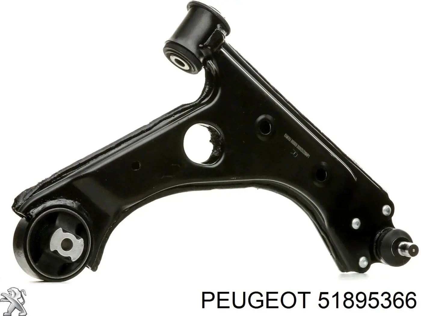 Купить 51895366 Peugeot/Citroen Нижний правый рычаг передней подвески