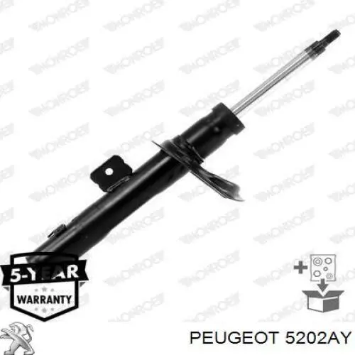 Купить 5202AY Peugeot/Citroen Амортизатор подвески передний правый