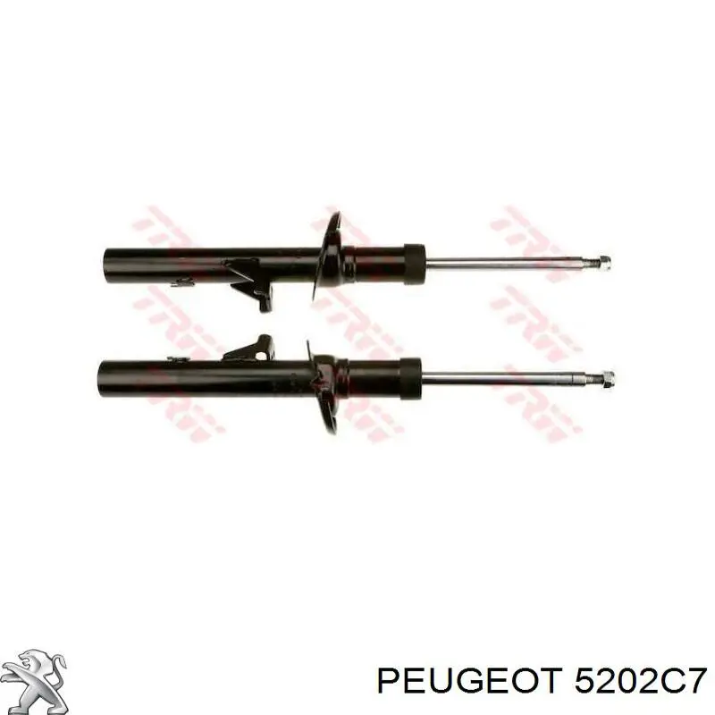 Амортизатор передней подвески левой Peugeot/Citroen 5202C7 цена, от 95.02 USD