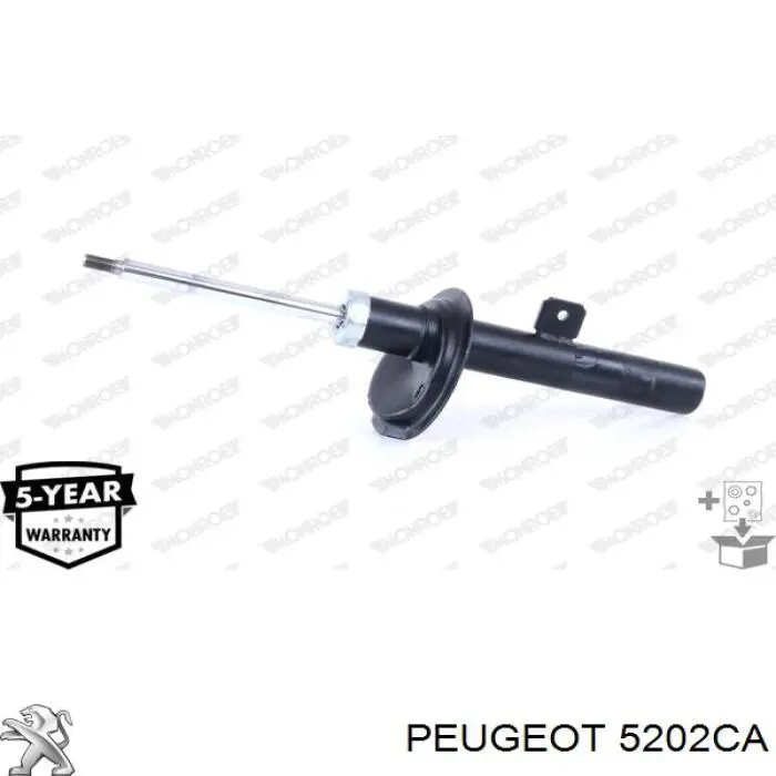 Амортизатор передний правый 5202CA Peugeot/Citroen
