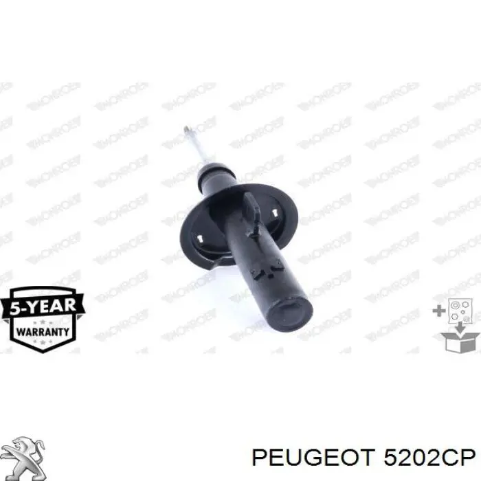 Амортизатор подвески передний левый Peugeot/Citroen 5202CP цена, от 35.85 USD