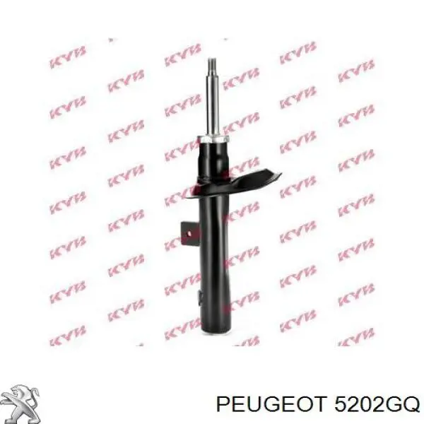 Амортизатор подвески передний левый Peugeot/Citroen 5202GQ цена, от 21.25 USD