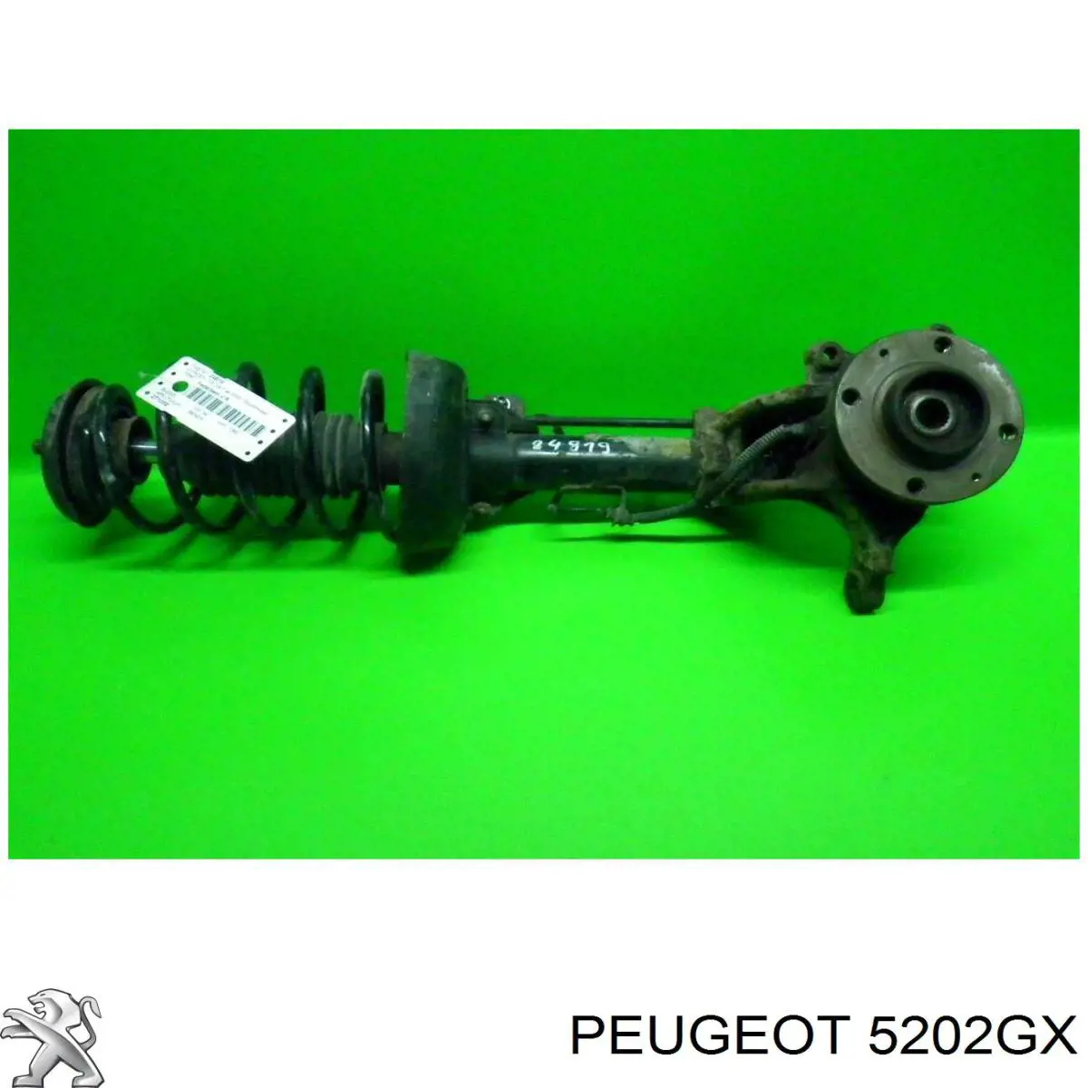 Амортизатор передний правый 5202GX Peugeot/Citroen