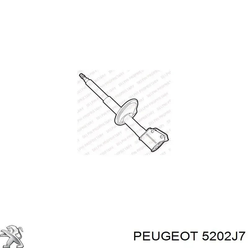 Амортизатор передний левый 5202J7 Peugeot/Citroen