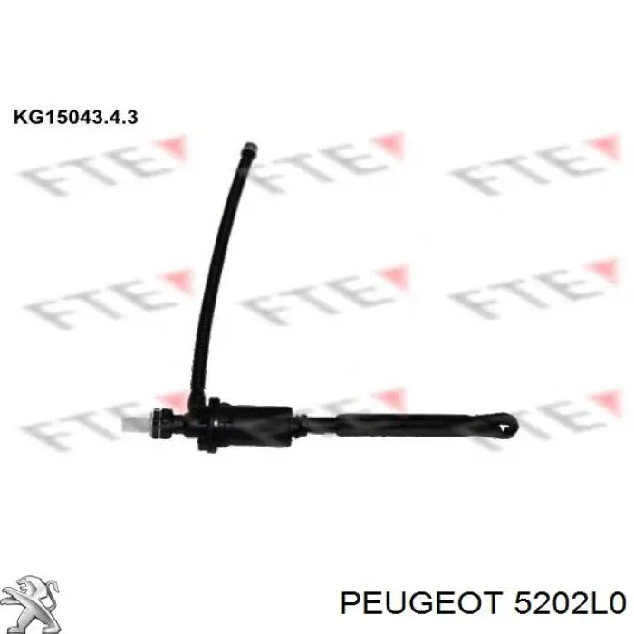 Амортизатор передний левый 5202L0 Peugeot/Citroen