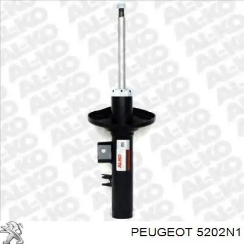 5202N1 Peugeot/Citroen amortecedor dianteiro esquerdo