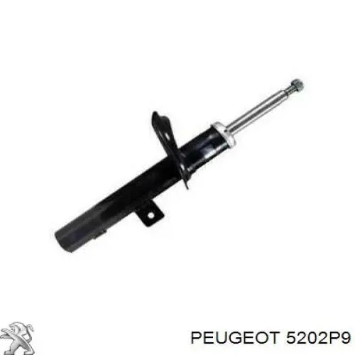 Амортизатор передний левый 5202P9 Peugeot/Citroen