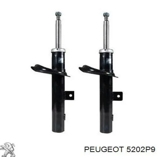 Амортизатор передней подвески левой Peugeot/Citroen 5202P9 цена, от 53.82 USD