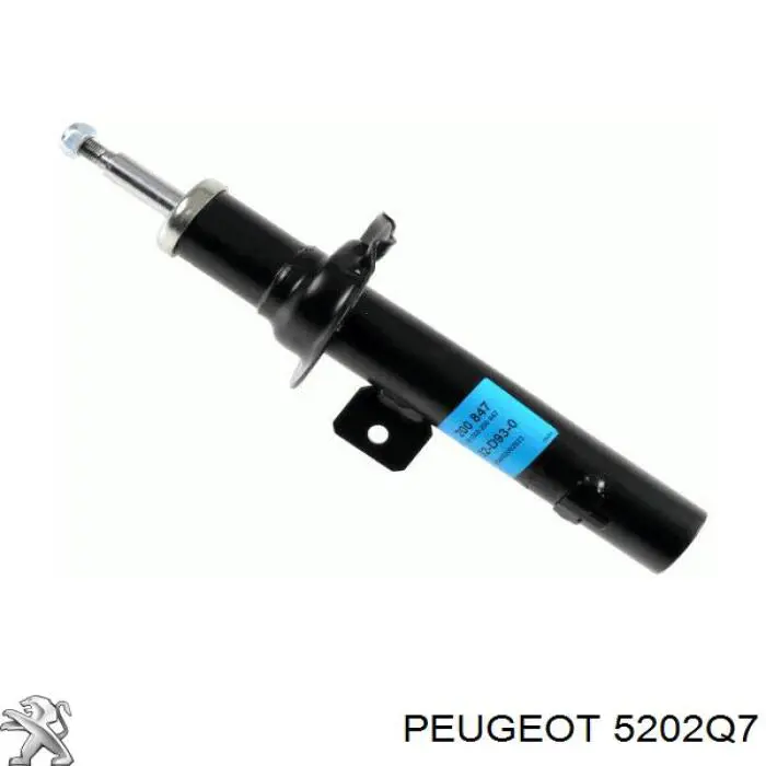 5202Q7 Peugeot/Citroen амортизатор передний левый