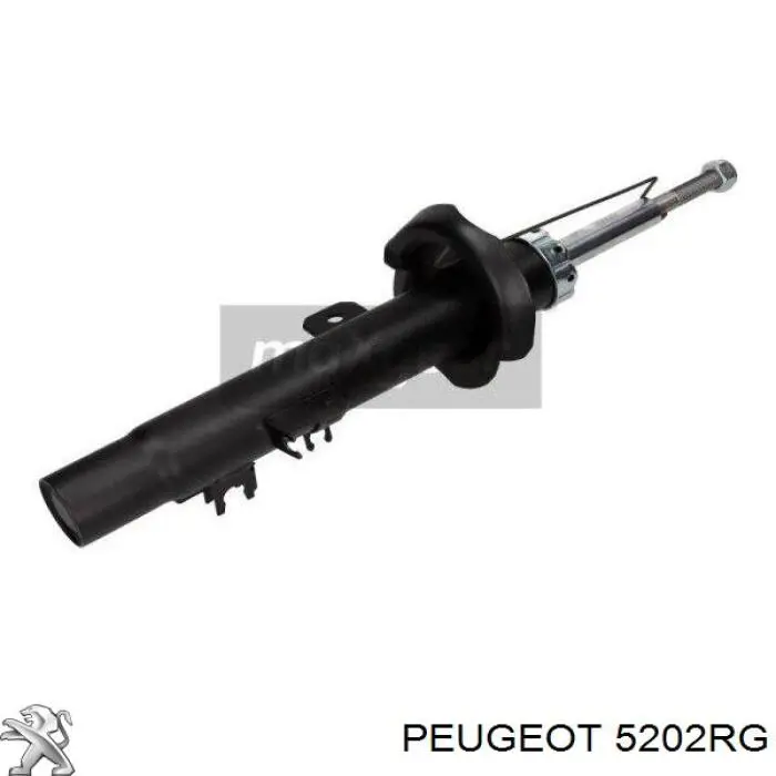 00005202RG Peugeot/Citroen amortecedor dianteiro esquerdo