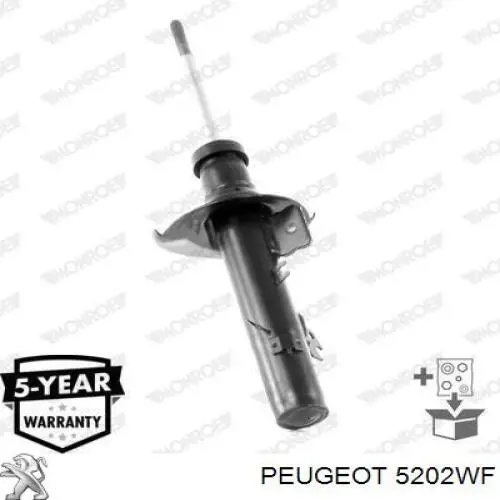 Купить 5202WF Peugeot/Citroen Амортизатор подвески передний правый