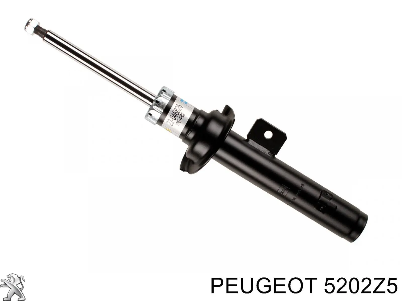 5202Z5 Peugeot/Citroen Амортизатор передней подвески правый