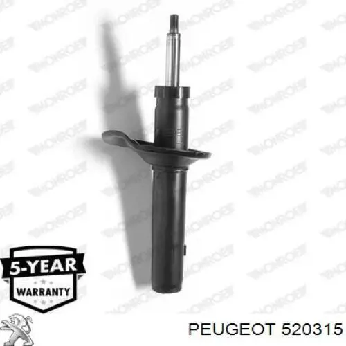 520315 Peugeot/Citroen Стойка передняя