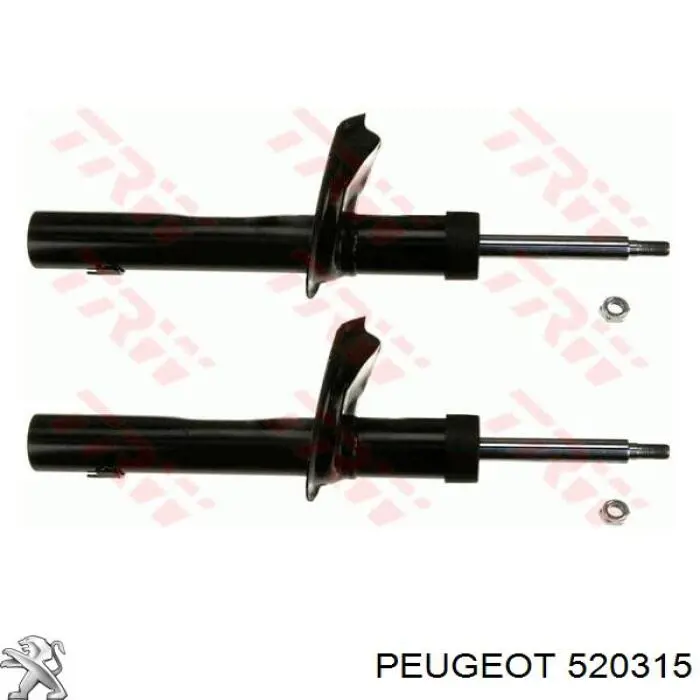 Стойка амортизатора передняя Peugeot/Citroen 520315 цена, от 42.06 USD