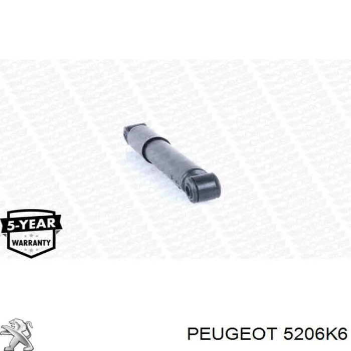 5206K6 Peugeot/Citroen амортизатор задний