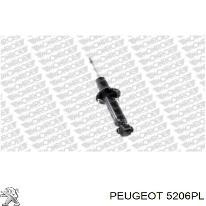 Amortiguador trasero 5206PL Peugeot/Citroen