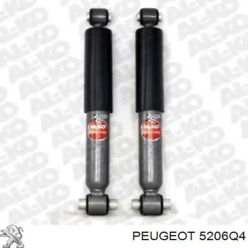 Амортизатор задний 5206Q4 Peugeot/Citroen