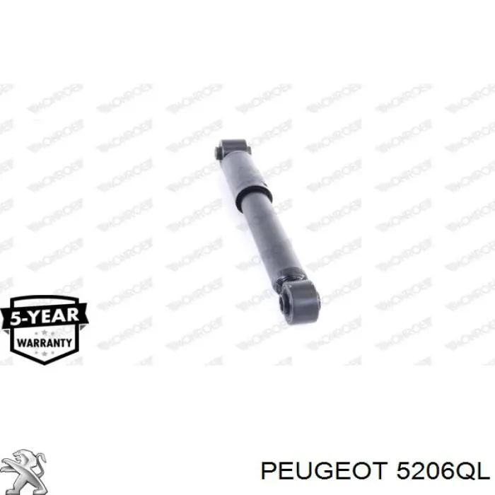 Amortiguador trasero 5206QL Peugeot/Citroen