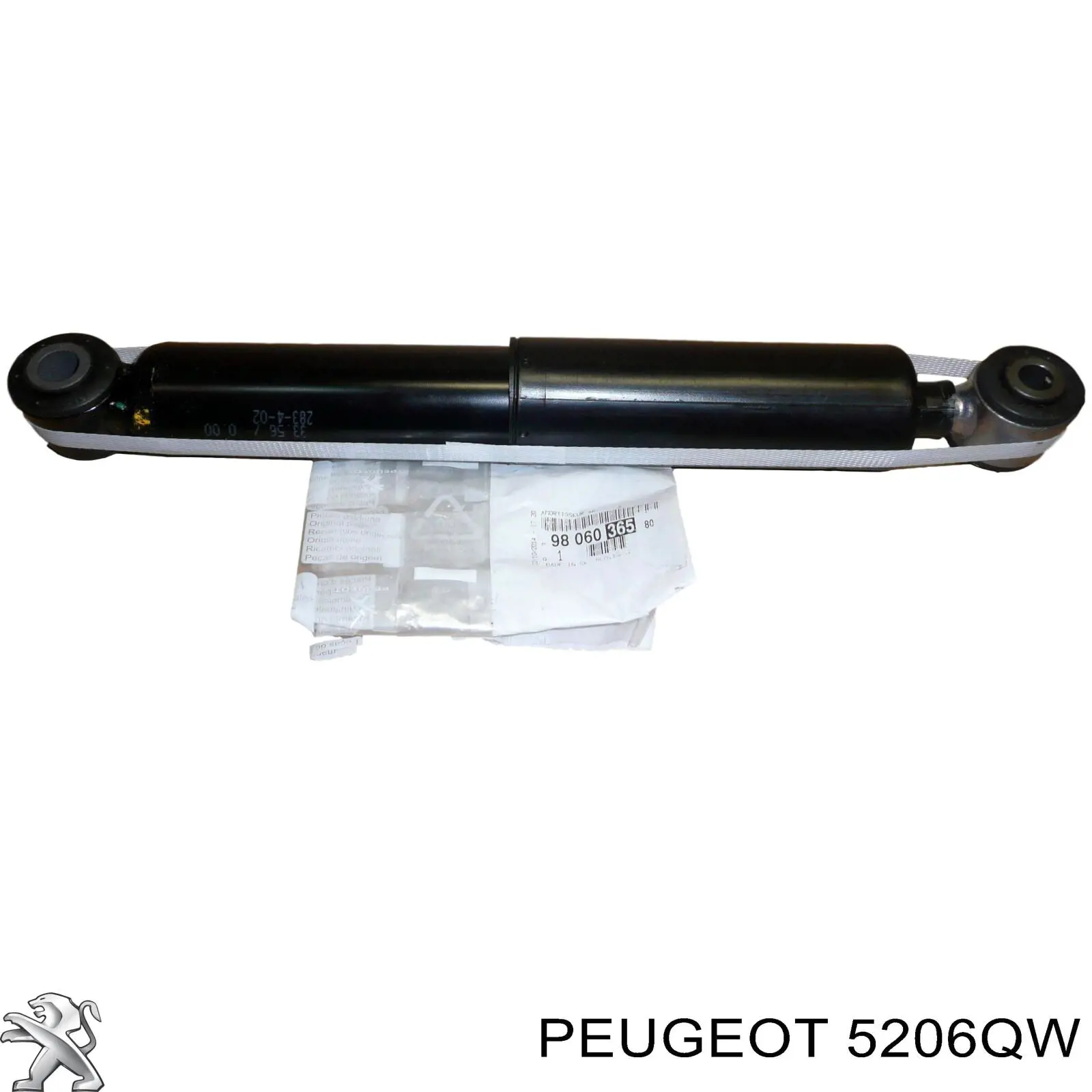 Амортизатор задний 5206QW Peugeot/Citroen