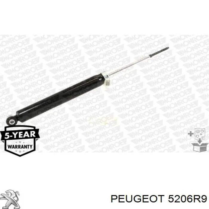 Стойка амортизатора задняя Peugeot/Citroen 5206R9 цена, от 31.76 USD