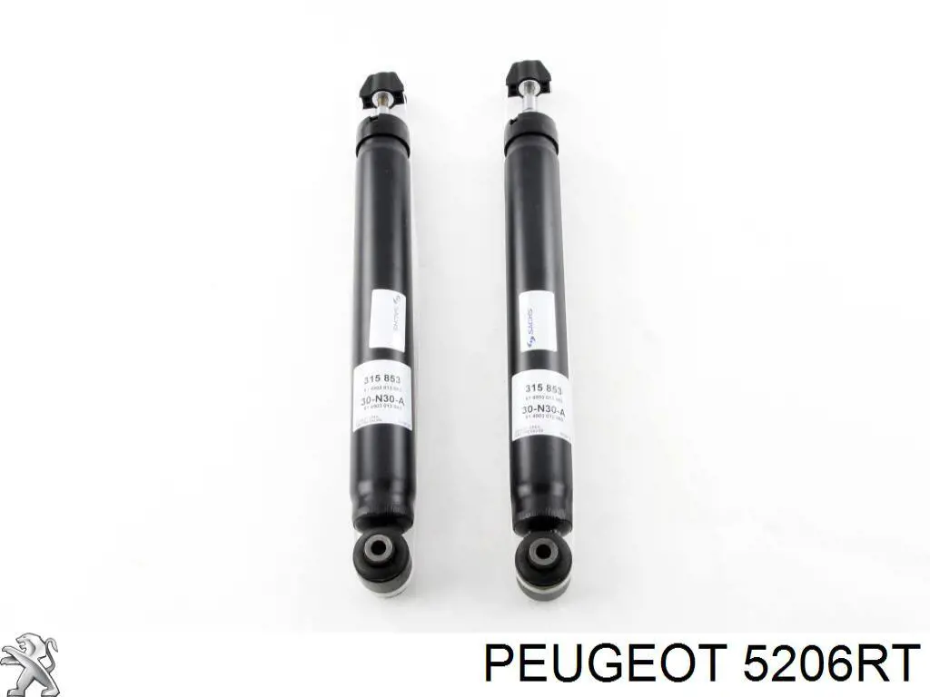 Купить 5206RT Peugeot/Citroen Амортизатор задней подвески