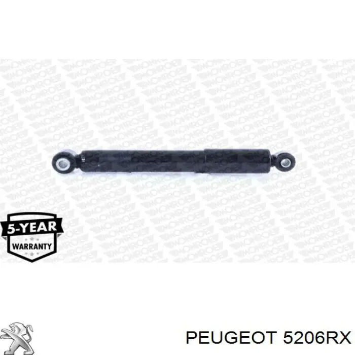 Amortiguador trasero 5206RX Peugeot/Citroen