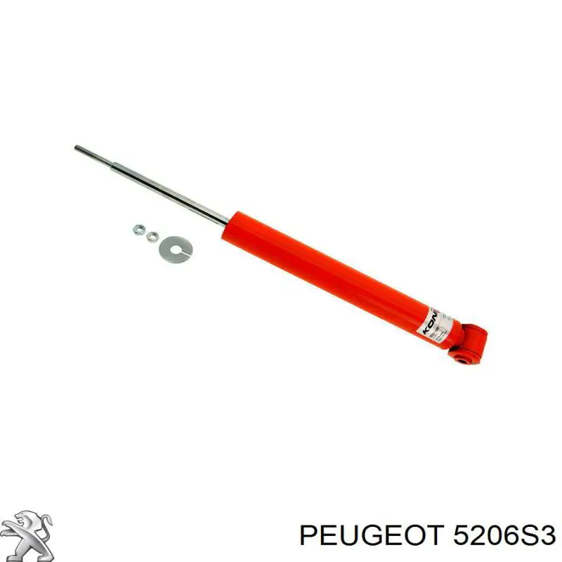 Купить 5206S3 Peugeot/Citroen Амортизатор задней подвески