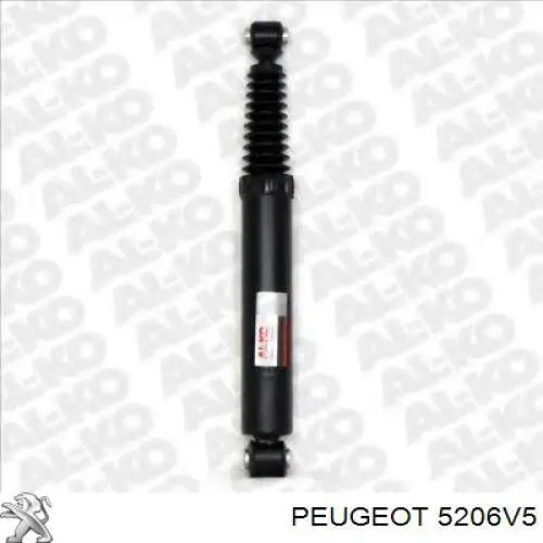 5206V5 Peugeot/Citroen amortecedor traseiro