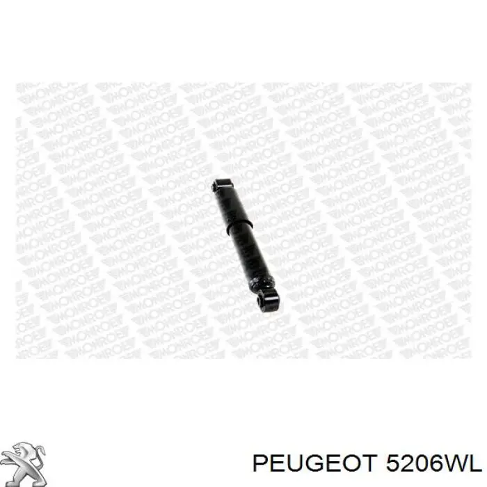 Купить 5206WL Peugeot/Citroen Амортизатор задней подвески