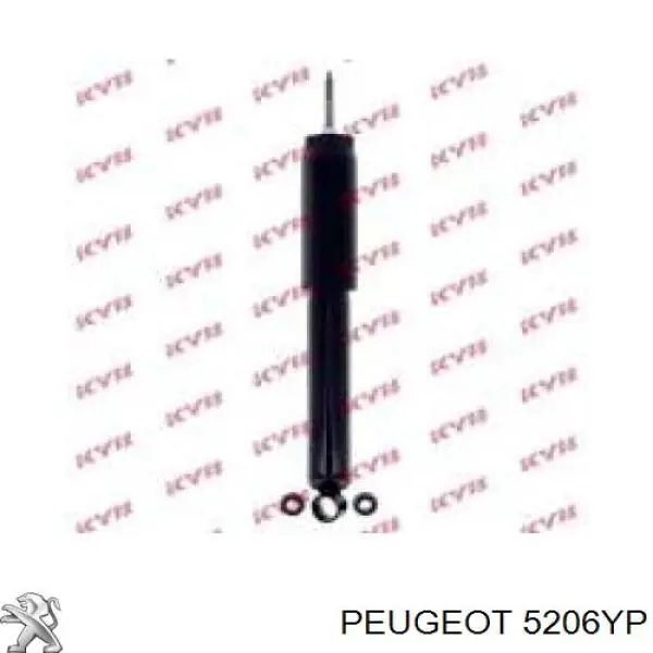 5206YP Peugeot/Citroen amortecedor traseiro