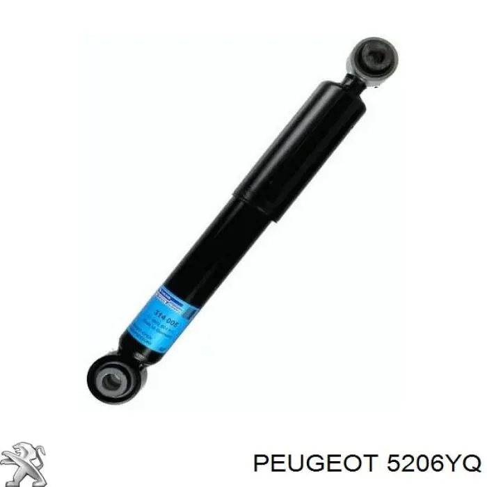 5206YQ Peugeot/Citroen амортизатор задний