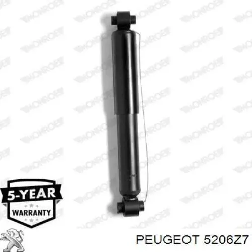 Купить 5206Z7 Peugeot/Citroen Амортизатор задней подвески