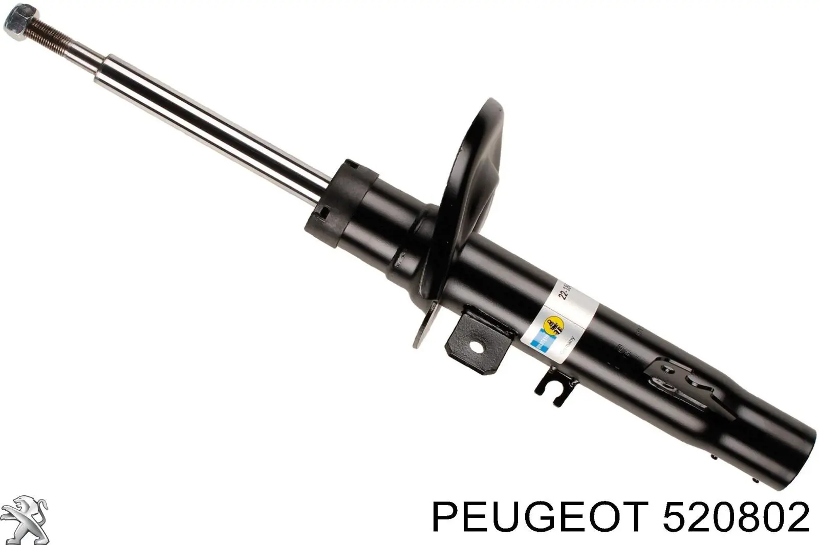 520802 Peugeot/Citroen амортизатор передний правый