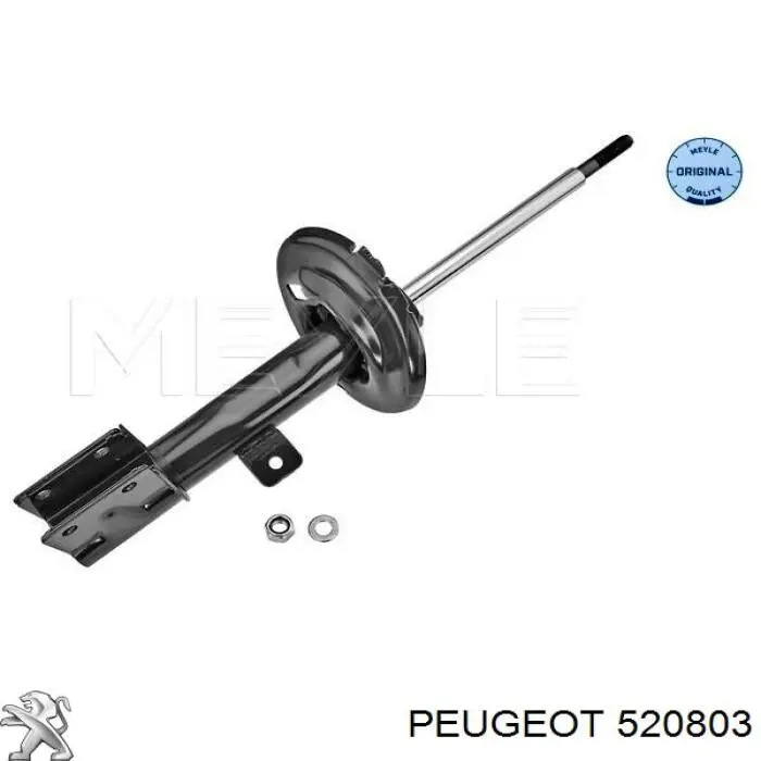 Амортизатор передний левый 520803 Peugeot/Citroen